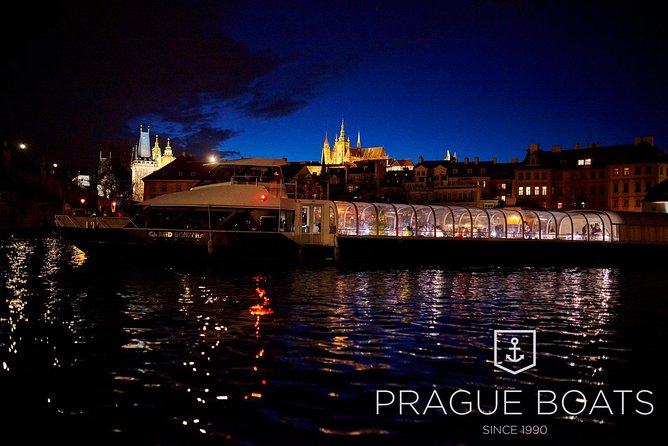 Prague Boats 3-hours Crystal Dinner Cruise - Key things to know before you book