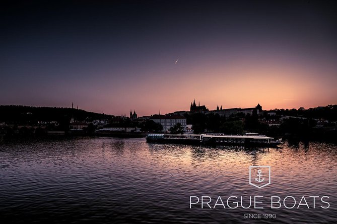 Prague Boats 3-hours Crystal Dinner Cruise - Boarding at Dvořákovo nábřží at 7 p.m.