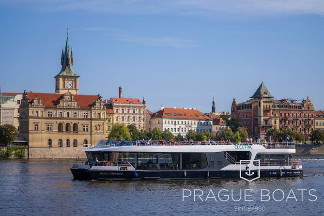 PRAGUE BOATS: 50-Minute Sightseeing Cruise - Letná Park, the Metronome, and the northern turn