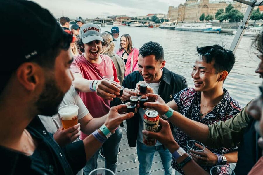 Prague: Booze Cruise with Open Bar and Duplex Entry - Boarding at River Boats Prague, Dock 16
