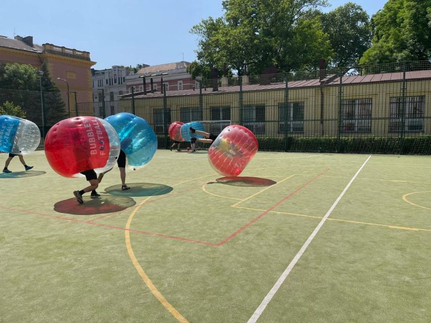 Prague: Bubbles football - Zorb Football in centrum - My call: book it for the right kind of fun