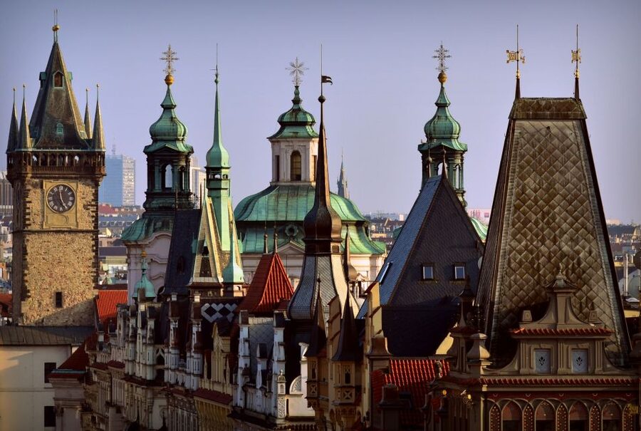 Prague Castle & Castle District: 2-Hour Guided Tour - St. Vitus Cathedral and the castle skyline