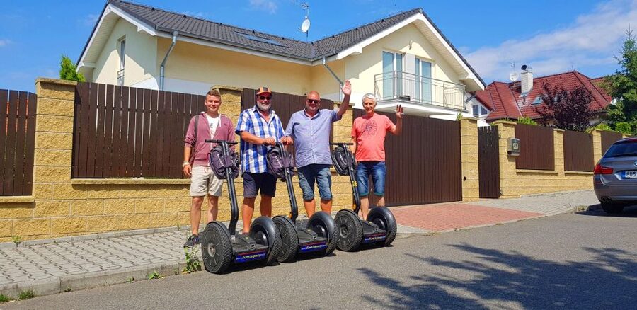 Prague: Castle District Segway Tour - Max van der Stoel Park and the ride back