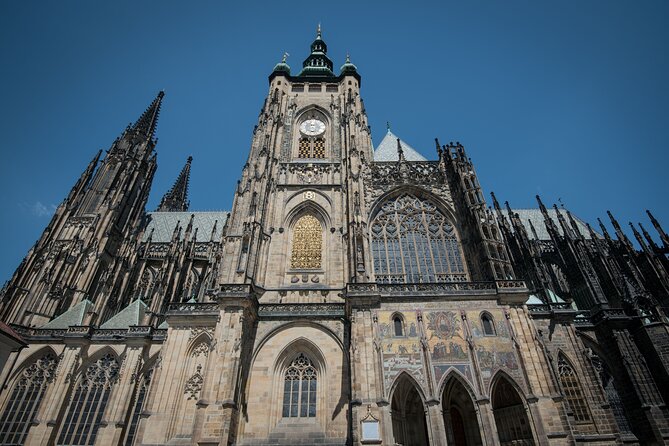 Prague Castle Grounds & Exteriors ️small-group with PragueWay - St. Vitus Cathedral and its impressive entrance hall