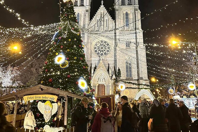 Prague Christmas Markets and Holiday Magic Walking Tour - Celetná Street and the Powder Tower