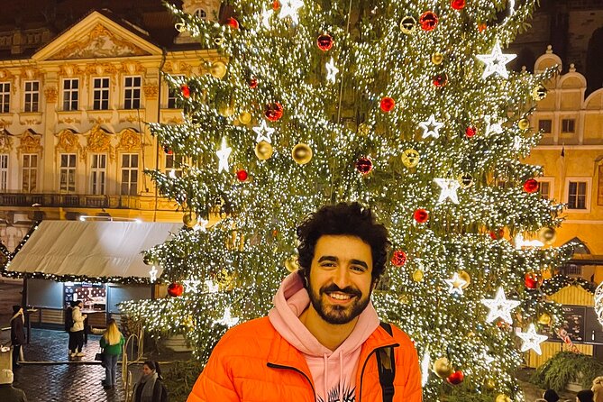 Prague Christmas Markets and Holiday Magic Walking Tour - Old Town Square and the first market