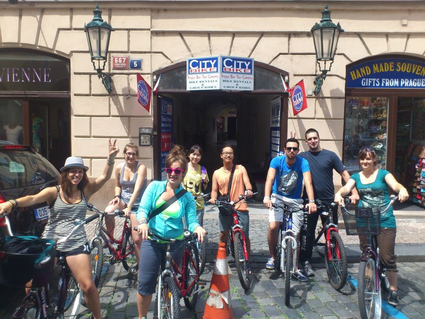 Prague City Bike guided tour - What the $34 price delivers