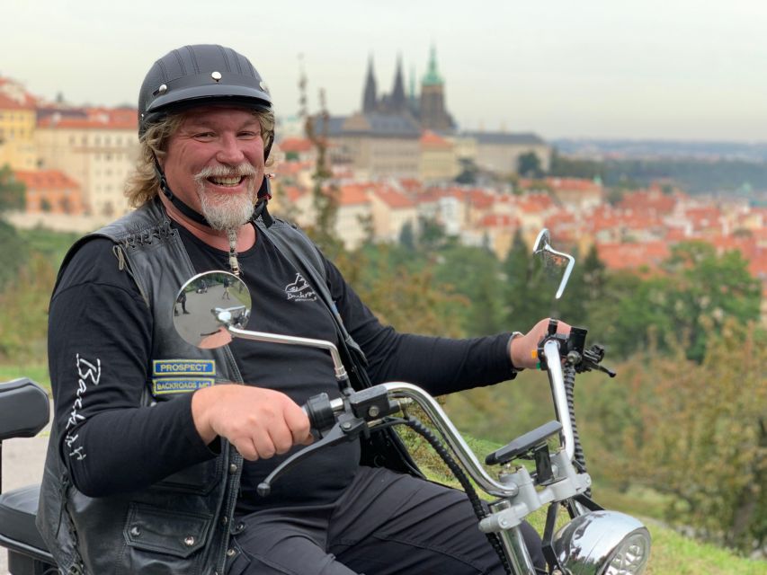 Prague: City Highlights Guided Electric Trike Tour - Castle District, Strahov Monastery, and Petrin Hill