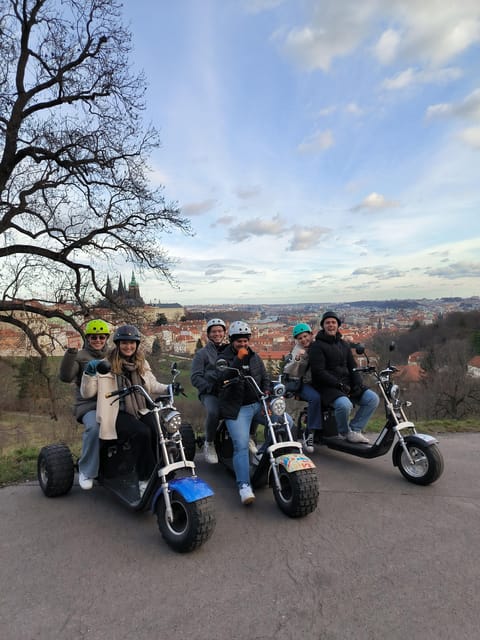 Prague: City Highlights Tour by Electric Trike - Lennon Wall, Kampa, and the Devil’s Channel