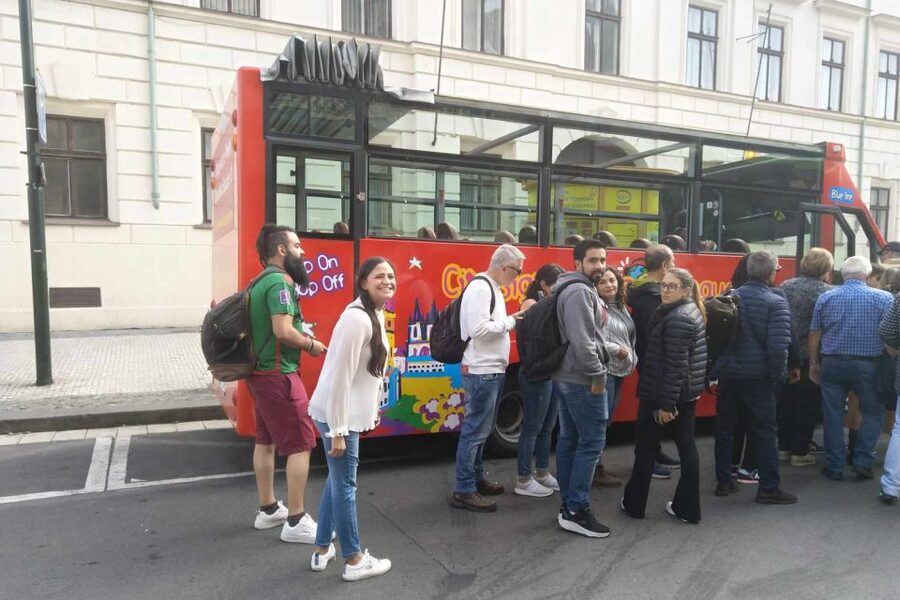 Prague: City Sightseeing HOHO Bus Tour & Optional Boat Tour - Audio guide, live staff, and comfort