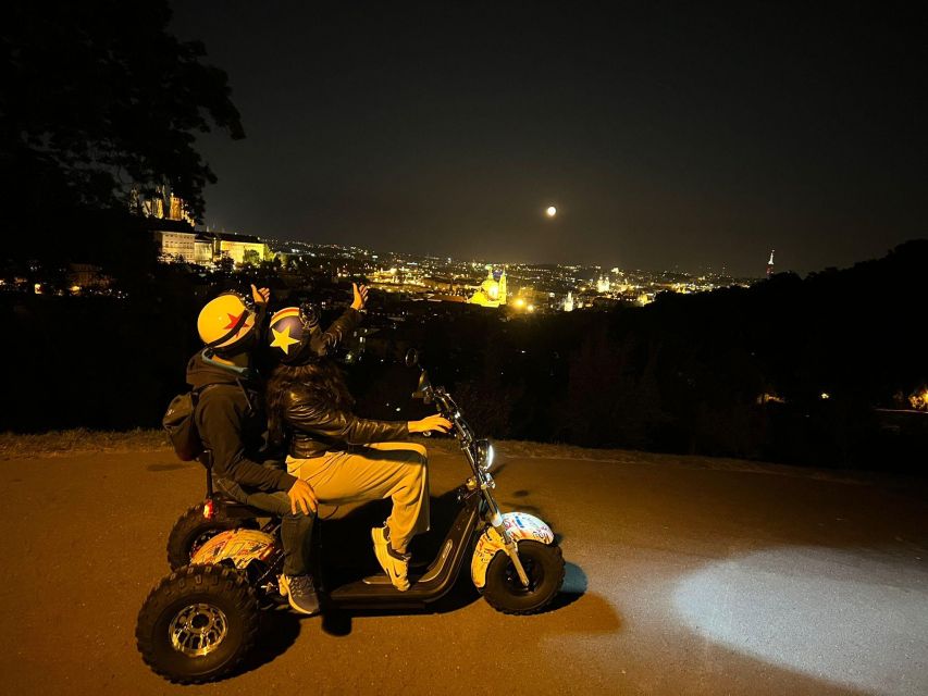 Prague City sightseeing in Night Trike Tour - Starting on Štěpánská Street
