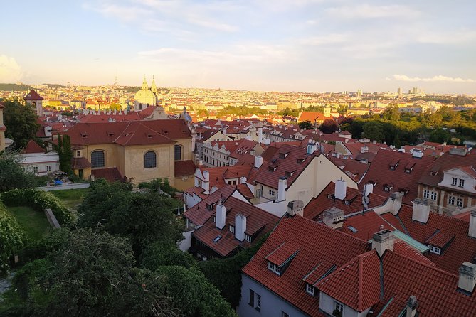 Prague City Sightseeing Tour - Charles Bridge and Mala Strana pass by quickly