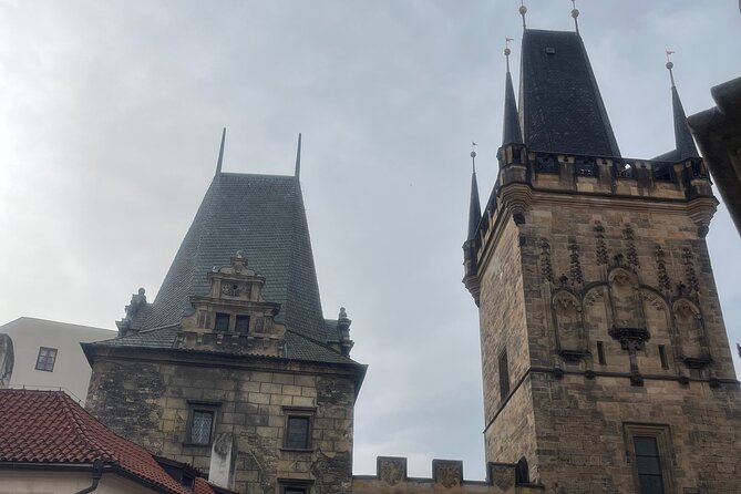 Prague city tour + Charles Bridge and Campa island small groups - Crossing Mánes Bridge for river views