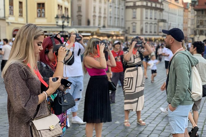 Prague City Tour with Virtual Reality - Old Town Square in 1900