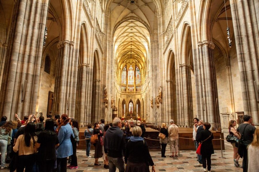 Prague City Tour with Vltava River Cruise - Old Town Square brings the route back to the center