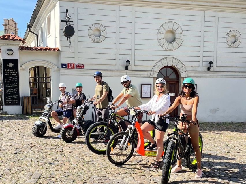 Prague: City Viewpoints Tour by Electric Fat Bike - Petřín Hill and the castle district