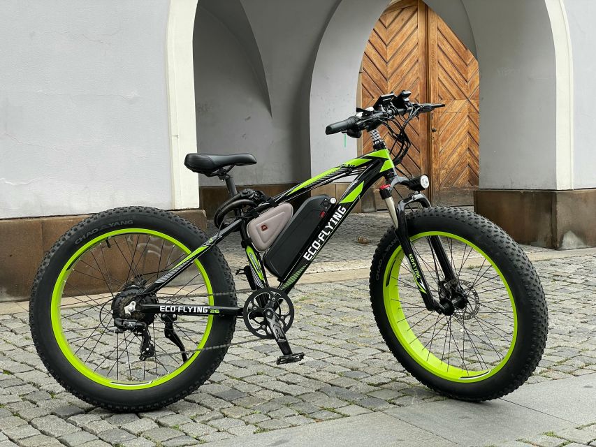 Prague: City Viewpoints Tour by Electric Fat Bike - From the Lennon Wall to the Vltava