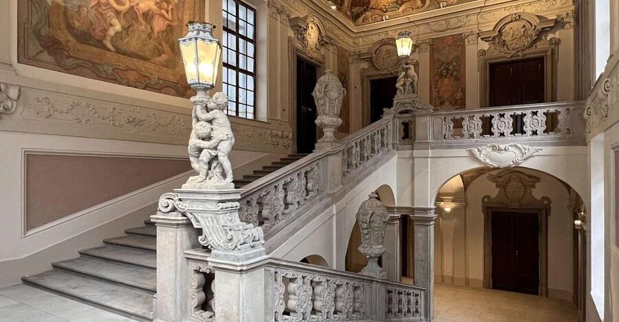 Prague: Clam-Gallas Palace Entry Ticket with Audio Guide - The Golden and Turquoise Halls