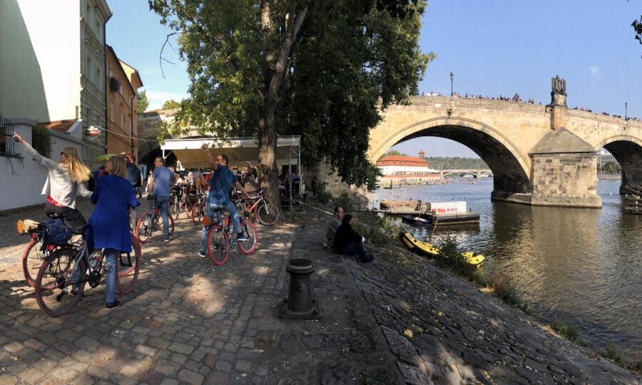 Prague: Classic City Bike Tour - Starting near Old Town Square