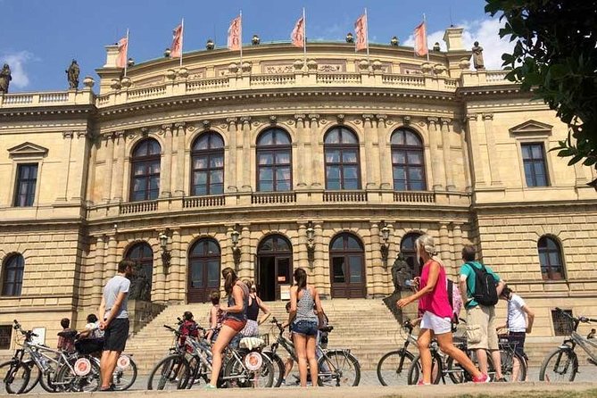 Prague: Classic City Bike Tour (small groups) - Charles Bridge from the riverbank