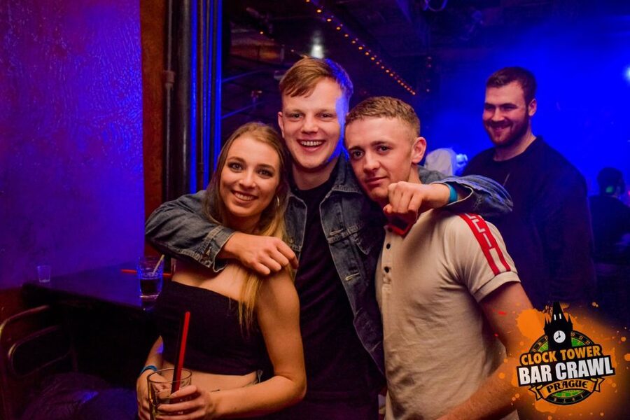 Prague: Clock Tower Bar Crawl with Drinks and Shots - What the welcome shots and club entry really add