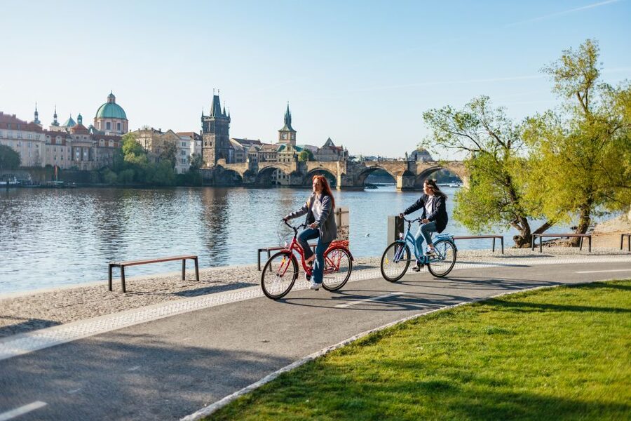 Prague: Complete Bike Tour - Why a bike is useful in central Prague