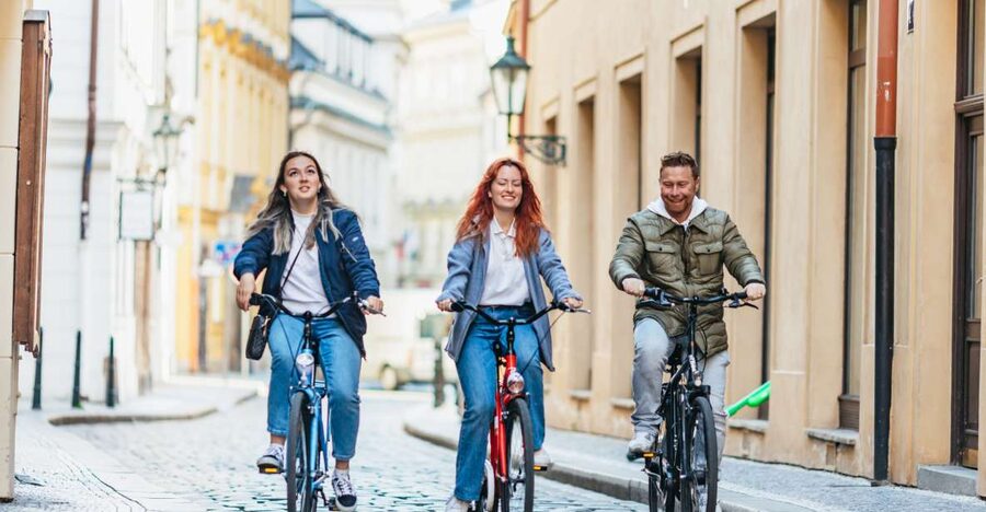 Prague: Complete Bike Tour - Mala Strana and Kampa Park