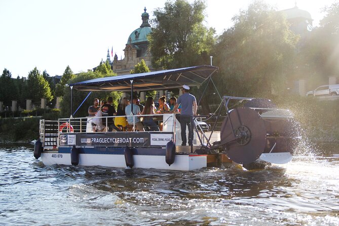 Prague Cycle Boat - The Swimming Beer Bike - Timing, meeting point, and cancellation