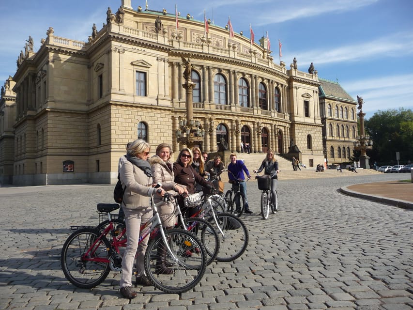 Prague E-Bike City Ride tour : 2hrs - Old Town Square gives you Prague in one glance