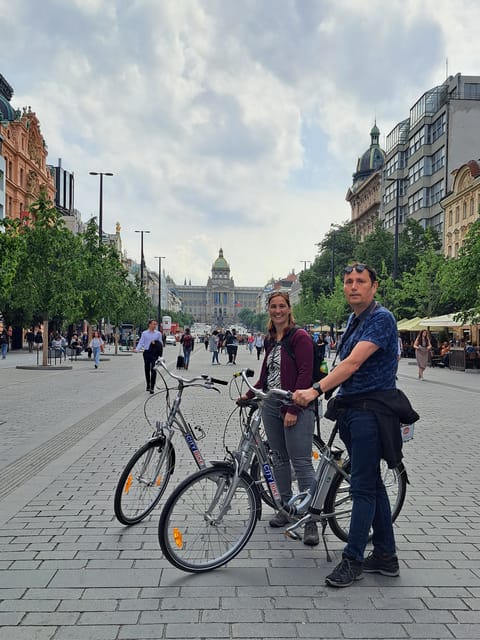 Prague E-Bike City Ride tour : 2hrs - Josefov and the Old Town cobbles