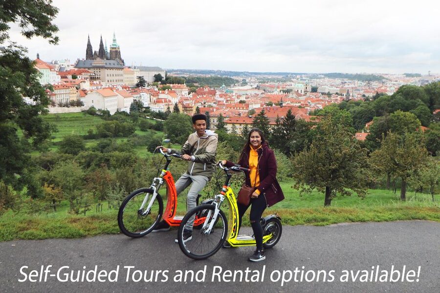 Prague: E-Bike/E-Scooter Viewpoint Tour - Why two wheels work so well in Prague