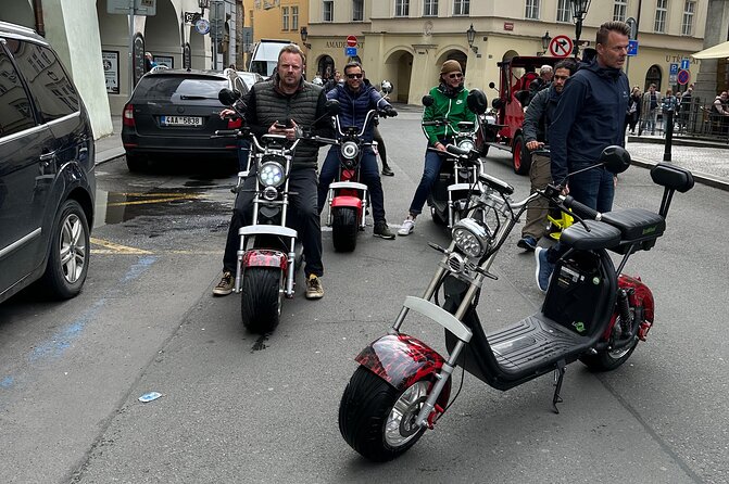 Prague E-Scooter Adventure: Fun & Easy Sightseeing 3Hours Tour - Prague Castle and Hradčany