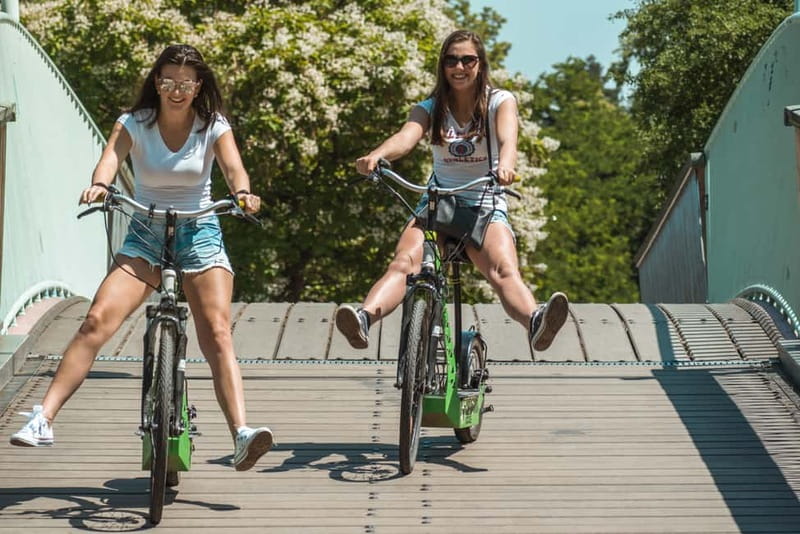 Prague E-Scooter City Tour: Regular or Fat Tire - Why an e-scooter works well in Prague