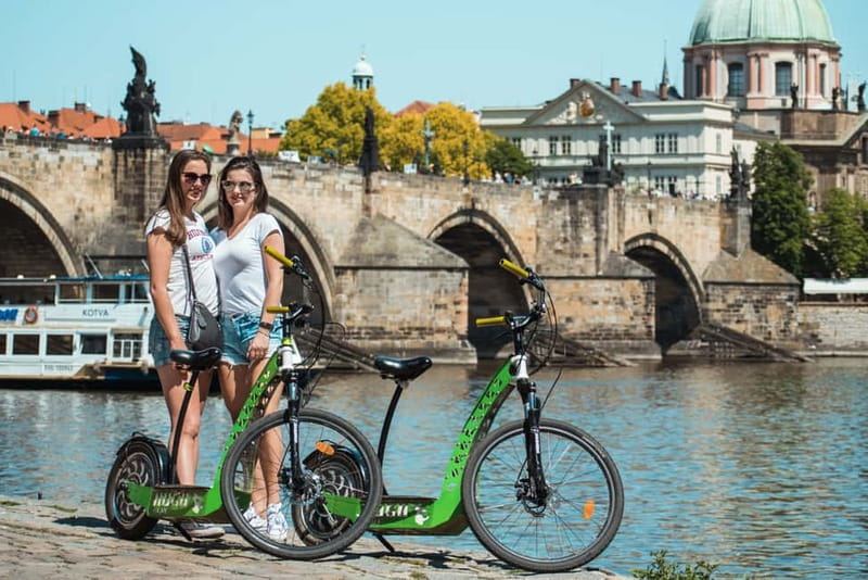 Prague E-Scooter City Tour: Regular or Fat Tire - Josefov, Rudolfinum, and the Kafka Museum