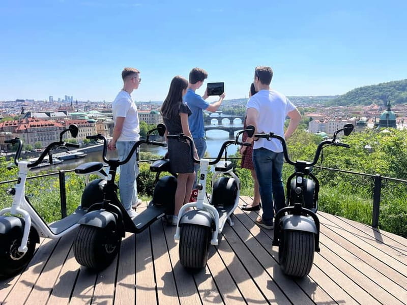 Prague E-Scooter City Tour: Regular or Fat Tire - Picking between the Hugo Bike and Fat Tire SCROOSER