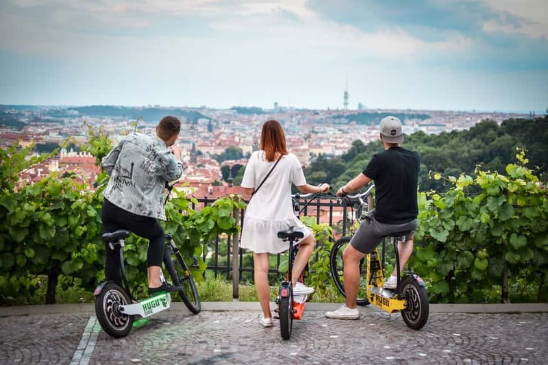 Prague: E-Scooter Grand City & Panoramas Small-Group Tour - Who should book this Prague scooter tour?