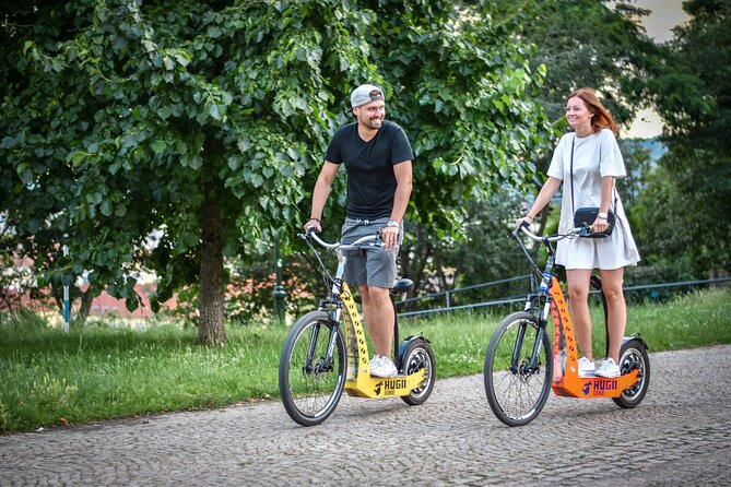 Prague E-Scooter Grand City Tour PRIVATE with PragueWay - Starting Near Charles Bridge and Kampa
