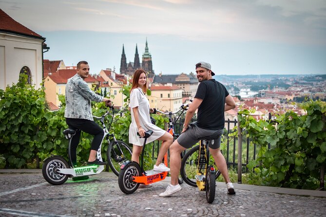 Prague E-Scooter Grand City Tour PRIVATE with PragueWay - Finishing at the Lennon Wall