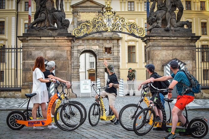 Prague E-Scooter Grand City Tour small-group with PragueWay - What the guides add to the ride
