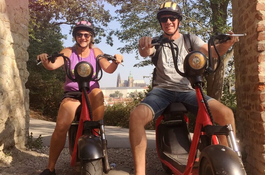 Prague Electric Scooter and eBike Grand Tour - What the $57 price gets you