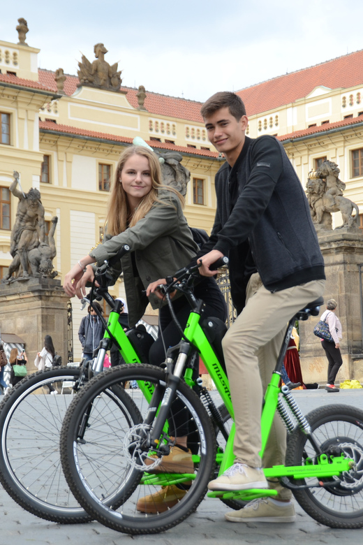 Prague Electric Scooter and eBike Grand Tour - Lesser Town by electric bike