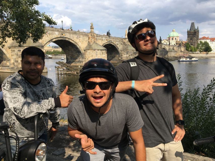 Prague: Electric Scooter & Cruiser Fat eBike Rental - Taking the vehicle toward Letná Park