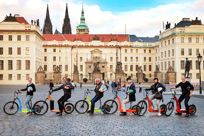 Prague: electric scooter & E-bike guided tour - Starting at Maltezske Square in Mala Strana