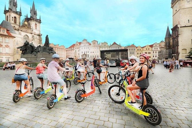 Prague: electric scooter & E-bike guided tour - What the three-hour ride adds