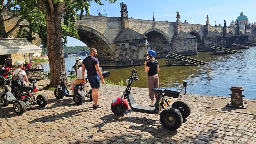 Prague: Electric Trike Viewpoints Tour - Josefov, Prague’s Jewish quarter
