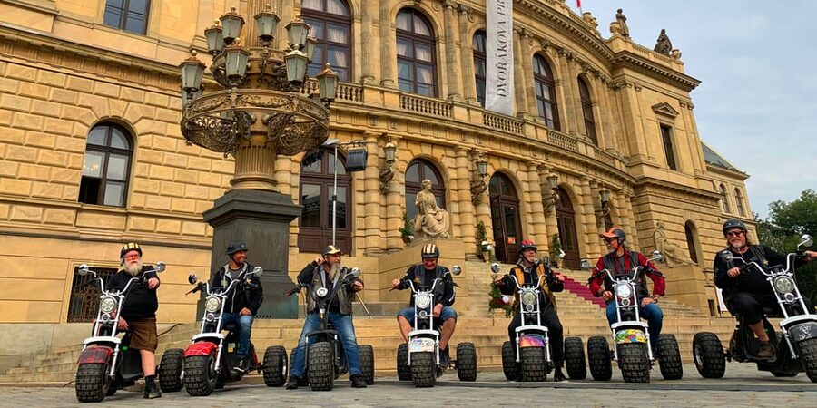 Prague: Electric Trike Viewpoints Tour - Letna Park and the Giant Metronome