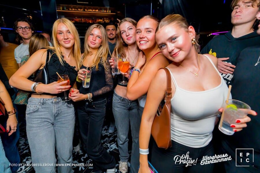 Prague: EPIC Nightclub Entry Ticket - The crowd and social side of the night