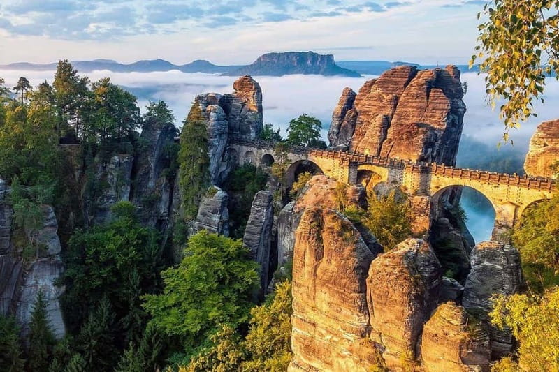 Prague: Escape the City - Bohemian & Saxon Switzerland Trip - Bastei Bridge and the Elbe Canyon
