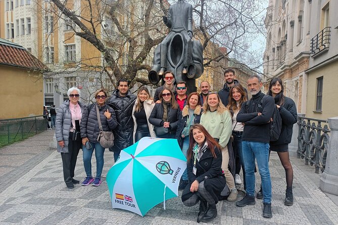 Prague Essential Tour Old Town and Jewish Quarter - Franz Kafka at the edge of the Jewish Quarter