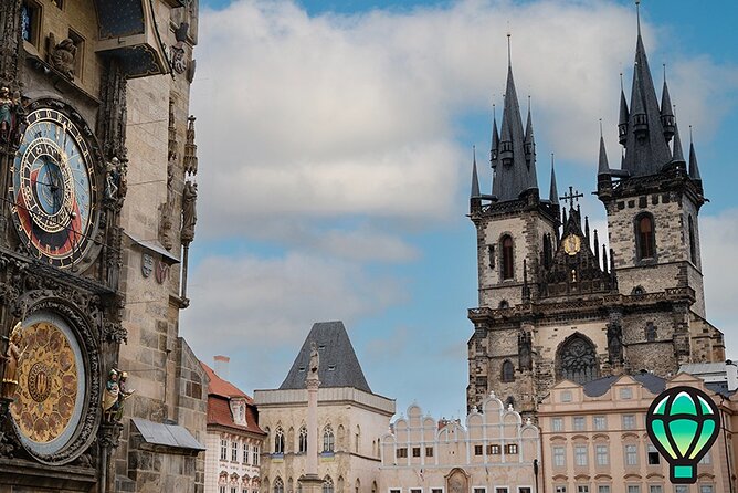 Prague Essential Tour Old Town and Jewish Quarter - Týn Church and Prague’s Gothic skyline